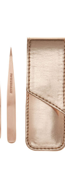 Tweezerman Petite Tweeze Set Rose Gold Tweezerman Petite Tweeze Set Rose Gold